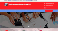 Desktop Screenshot of navnirmanbank.com